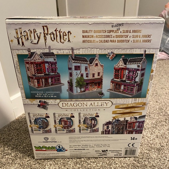 Harry Potter 3D puzzle Quidditch Store - Picture 2 of 3